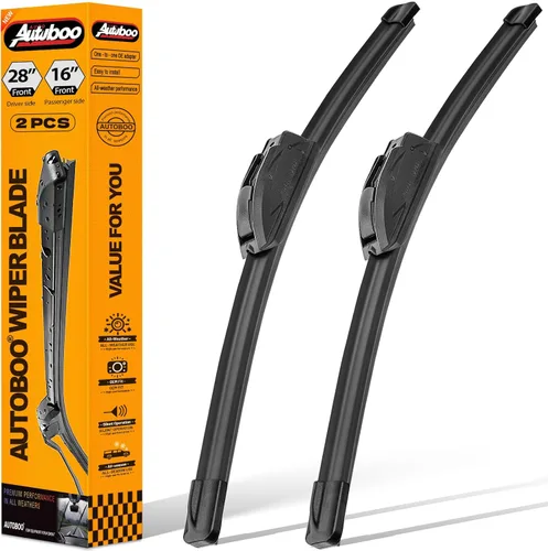 Miniatura 12 de AUTOBOO Juego de limpiaparabrisas de 26 + 23 pulgadas para Toyota Tundra 2007-2021 y Sequoia 2008-2020 2021 2022 - Reemplazo original de calidad