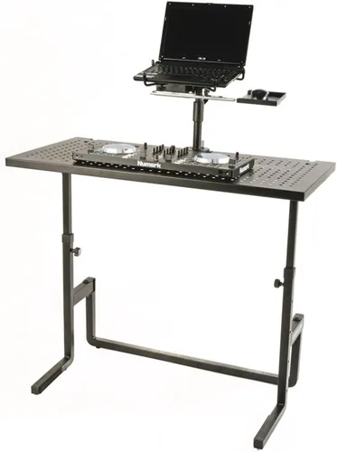 Miniatura 2 de Quik-Lok DJ Mesa y Mezclador Stand Equipo (DJ233)