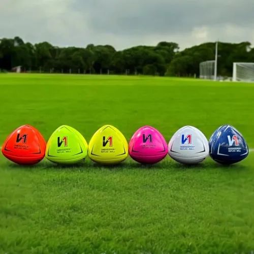 Miniatura 7 de ONEKEEPER Pelota de reflejo y reacción para fútbol - Blanco, naranja, azul, rosa y amarillo fluo, entrenamiento de agilidad y coordinación