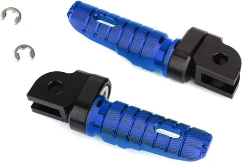 Miniatura 10 de Bruce & Shark Reposapiés Delantero Piernas para YAMAHA FZ-07 FZ-09 FJ-09 FZ-10 XSR 700 900 FZ8 Negro