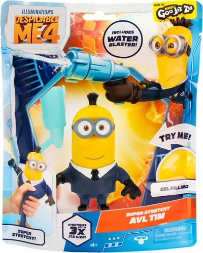Miniatura 2 de Minions Despicable Me 4 - Tim súper elástico AVL con propulsor de agua se han convertido en héroes de Goo JIT Zu figuras de acción de juguetes