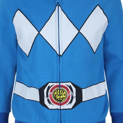 Miniatura 5 de Hasbro Power Rangers - Sudadera con capucha con cremallera para niños pequeños, azulrojo