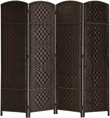 Miniatura 23 de Rose Home Fashion - Divisor de habitación, divisores de habitación de 6 pies de alto y pantallas de privacidad plegables, pantalla de privacidad