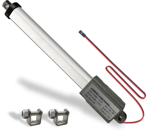 Miniatura 12 de UYGALAXY Mini actuador lineal eléctrico de 12 V de 3 pulgadas, 188N/42 libras, velocidad de 0.2 pulgadas/seg. Actuador de movimiento pequeño