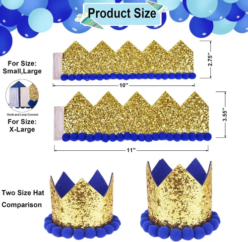 Miniatura 4 de ADOGGYGO Conjunto de gorro bandana para perro para suministros de fiesta de cumpleaños, bufanda de cumpleaños para mascotas para perros medianos