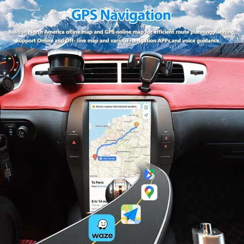 Miniatura 4 de XUENAV Pantalla táctil coche Radio para Chevrolet Camaro 2010 2011 2012 2013 2014 2015 reemplazo coche estéreo actualización GPS navegación