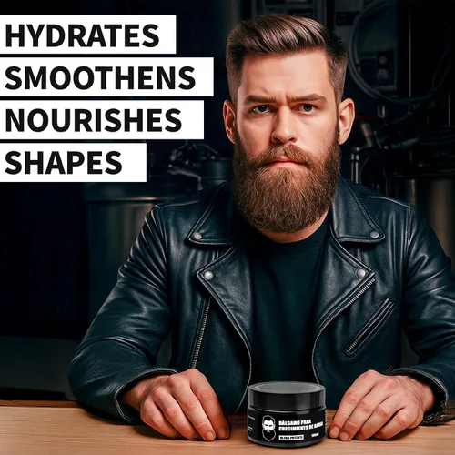 Miniatura 6 de Estimulante de Barba, Bálsamo Para Crecimiento De Barba Ultra Potente, Crema Para Barba, Beard Growth Balm, Para una Barba y Cabello Más Gruesos