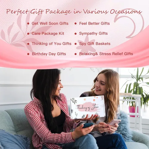 Miniatura 7 de Cestas de regalo para recuperación rápida para mujeres - Paquete de cuidados después de cirugía de recuperación - Regalos de cuidado personal