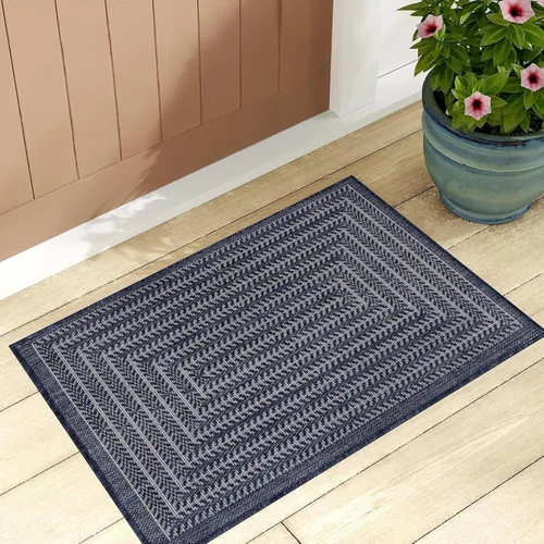 Miniatura 20 de Adiva Rugs Alfombra de área para interiores y exteriores, resistente a la intemperie, fácil de limpiar, resistente a las manchas para comedor, patio