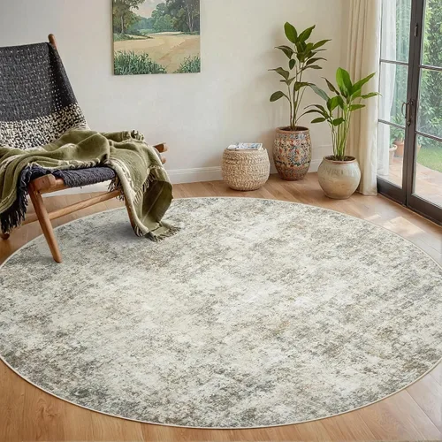Miniatura 48 de 5x7 Area Rugs for Living Room Rug Washable: Abstract Rug for Dining Room Bedroom Carpet Non Slip 5 by 7 Indoor Modern Nursery Home Office Beige