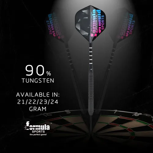 Miniatura 4 de Formula Sports Juego de dardos de metal 90% tungsteno, juego de dardos profesionales de punta de acero de 0.74 oz/0.78 oz/0.81 oz/0.85 oz, con ejes