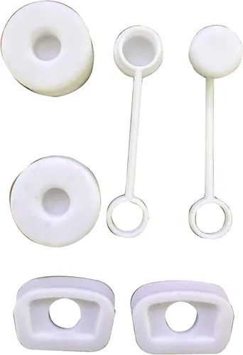 Miniatura 6 de Juego de 6 tapones para mantener tu taza limpia y ordenada a prueba de derrames para Stanley, vaso cuadrado redondo de silicona a prueba de derrames