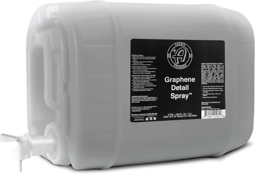 Adam's Polishes Espray de grafeno para detallado de automóvil (5 galones) - Extiende la protección de ceras, selladores y recubrimientos | Espray de