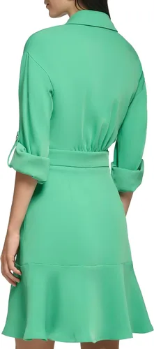Miniatura 3 de Karl Lagerfeld Paris Womens Everyday Casual Shirt Dress Dress