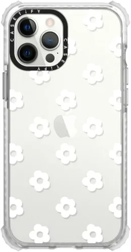 Miniatura 7 de CASETiFY Ultra Impact - Funda para iPhone 12 Pro Max (protección contra caídas de 9.8 pies), estampado de vaca, transparente
