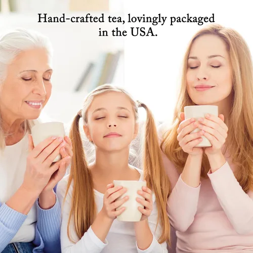 Miniatura 6 de Caja de regalo para el Día de la Madre de La Tea Dah, muestra de té gourmet con 32 bolsas de té de primera calidad y vela de soja perfumada, regalos