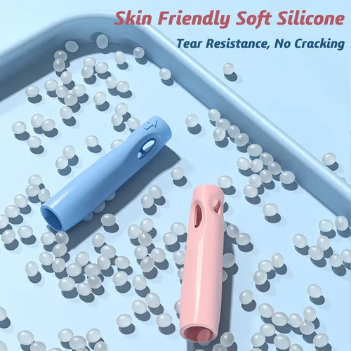 Miniatura 6 de Agarre ergonómico para lápices, extensor y tapa 3 en 1, paquete de 6 compañeros de silicona para lápices de escritura a mano para niños y adultos