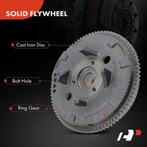 Miniatura 6 de A-Premium Rotor de volante compatible con Polaris Sportsman 400 500, Big Boss 500, Magnum 500, Ranger 500, Scrambler 500, Worker 500, ATP 500