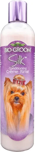 Miniatura 7 de Bio-Groom Silk Creme Rinse - Acondicionador para perros, acondicionador para cachorros, acondicionador desenredante para perros, acondicionador