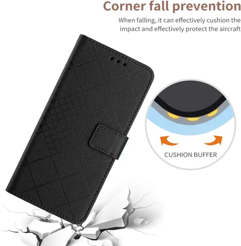 Miniatura 6 de Funda compatible con smartphone Aquos Wish1, compatible con teléfono inteligente Aquos Wish2 5G Kickstand Flip Card Slots PU Leather Phone Cover