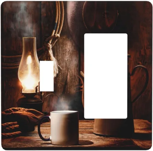 Miniatura 93 de Cubierta de Interruptor de Luz de 1 Gang con Flores Silvestres Bohemias, Hierbas, Floral, Decorativa, Planta Botánica, Naturaleza, Acuarela, Placa