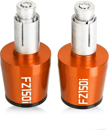 Miniatura 3 de 7/8 pulgadas 0.866 in empuñaduras de manillar de motocicleta extremos de la barra de mango tapa de extremo para Yamaha FZ150I FZ-150i 2013-2016 2017