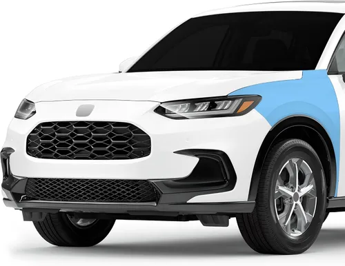 Miniatura 12 de BOGAR TECH DESIGNS Funda para kit de película PPF para Honda HR-V 2023+ Front Middle and Front Sides Paint Protection PPF, sujetador transparente