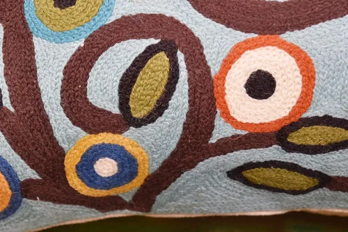 Miniatura 7 de Funda de almohada lumbar Klimt Pájaros verdes Árbol de la vida Floral moderno Almohadas para exteriores Cojín de silla de mediados