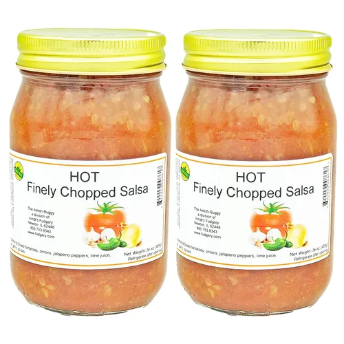 Miniatura 13 de Amish Made Salsa - Tarros de 2 a 16 oz (maíz mediano)