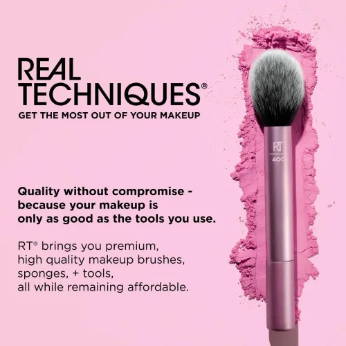 Miniatura 11 de Real Techniques Miracle Brush - Paleta limpiadora de brochas de maquillaje para limpieza profunda, uso con champú de brochas de maquillaje, crestas