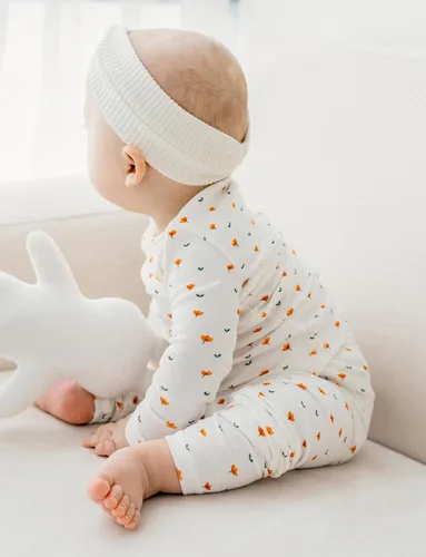 Miniatura 173 de AVAUMA Conjunto de pijama de algodón para bebés y niñas de 6 meses a 7 años