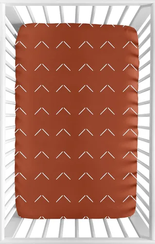Miniatura 10 de Sweet Jojo Designs Sábanas ajustables para cuna de bebé (flecha bohemia negra y blanca) para niños o niñas, guardería infantil, habitación de niños