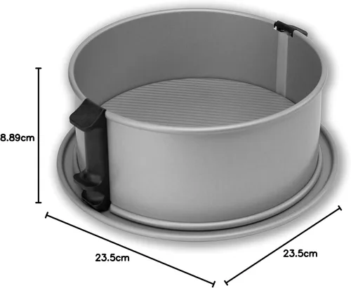 Miniatura 6 de USA Pan Global - Molde desmontable antiadherente clásico a prueba de fugas, 9 pulgadas