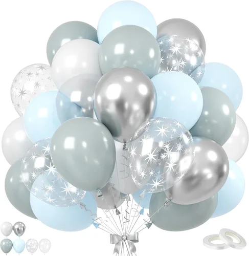 Miniatura 25 de Set de globos de albaricoque, 60 unidades de globos de albaricoque dorado y blanco, globos de látex de albaricoque desnudo de 12 pulgadas, globos