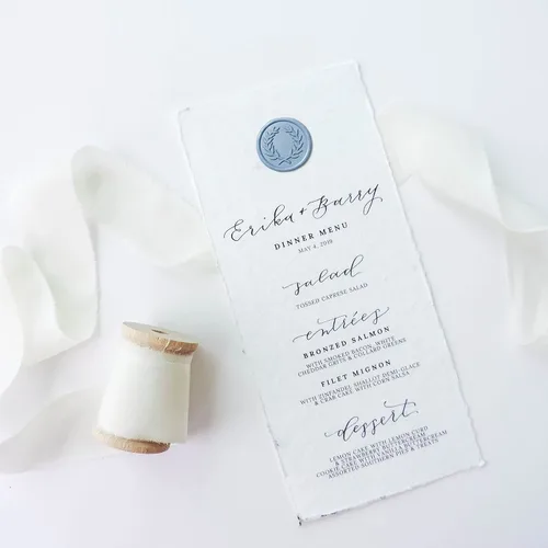 Miniatura 5 de UNIQOOO Barras de Cera de Sellado Azul Polvoriento Claro para Pistola de Pegamento para Sello de Cera - Perfecto para Invitaciones de Boda, Sobres