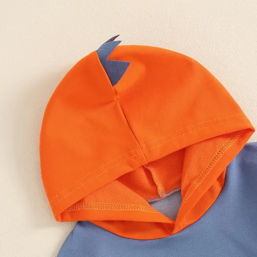 Miniatura 110 de Conjunto de ropa de otoño e invierno para bebé y niño, sudadera larga con capucha y pantalones para niños pequeños, 6, 12, 18, 24 meses, 2T