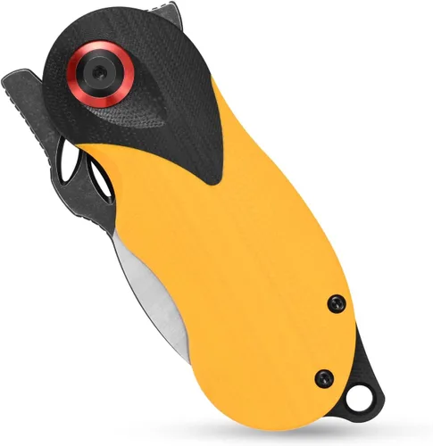 Miniatura 3 de Sitivien ST159 - Cuchillo plegable, hoja de acero K110 con mango G10, cuchillo de herramienta EDC de la serie del zodiaco chino para acampar al aire