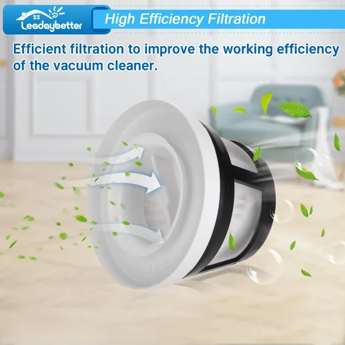 Miniatura 4 de Leadaybetter 29869 Filtros compatibles con Bissell AeroSlim 29869 29861 29867 29868 29866 2986 29864 2986T 29863, paquete de 4 repuestos de filtro