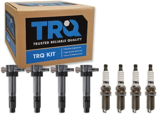 Miniatura 111 de Kit de Bobina de Encendido y Bujía TRQ 8 Piezas Bujías de Iridio Compatibles con Mercedes-Benz C250 2012-2015 y SLK250 2012-2015
