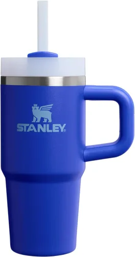 Miniatura 85 de Stanley Quencher H2.0 - Vaso de acero inoxidable con asa, pajilla y tapa FlowState giratoria de 3 posiciones; aislamiento térmico, sin BPA; apto
