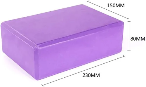 Miniatura 3 de DreamHigh Rueda de yoga antideslizante duradera TPE ecológica con 2 bloques de espuma de yoga