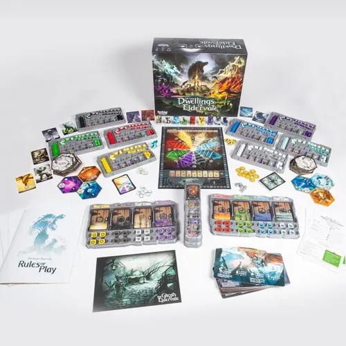 Miniatura 3 de Juego de mesa Dwellings of Eldervale – Edición estándar Estrategia, aventura y fantasía para 1-5 jugadores Edades 14+