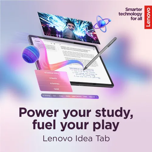 Miniatura 2 de Lenovo Idea Tab - Tablet para Universidad - Pantalla táctil IPS de 11" 2.5K - 90Hz - MediaTek Dimensity 6300 - 8 GB de memoria - 256 GB