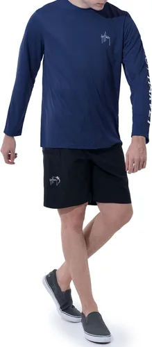 Miniatura 5 de Guy Harvey Camiseta de manga larga con protección solar UPF 50+ para hombre