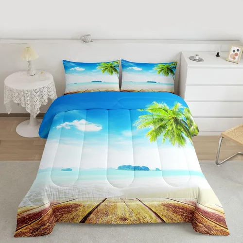 Miniatura 30 de Erosebridal - Juego de funda de edredón con flores de vaca de las Highlands, tamaño Queen, diseño de toro, juego de ropa de cama de ganado vacuno