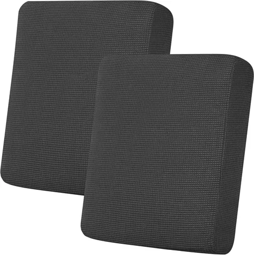 Miniatura 49 de Easy-Going - 4 Fundas de cojín elásticas para sofá seccional, izquierda/derecha, en forma de L, funda de asiento antideslizante, suave, flexible