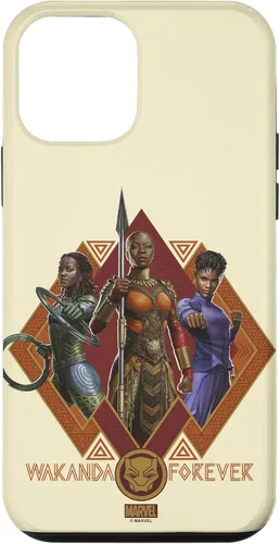 Miniatura 16 de iPhone 16 Marvel Black Panther: Wakanda Forever Hero Warrior Trio Case