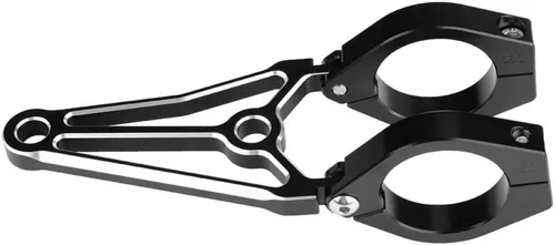 Miniatura 6 de KIMISS 1 par de aluminio motocicleta motocicleta faro soporte tenedor cabeza lámpara titular para Cafe Racer (1.614 in)