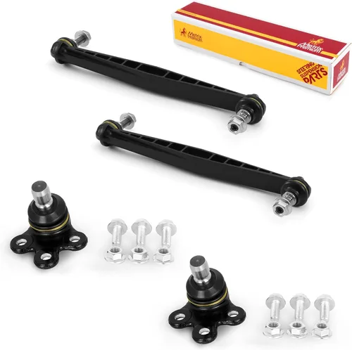 Miniatura 66 de Metrix Premium Chassis Parts - Juego de 4 piezas de articulación de rótula superior y barra estabilizadora delantera para Ford Ranger RWD 1998-2011