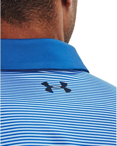 Miniatura 6 de Under Armour Performance - Camiseta de golf tipo polo a rayas para hombre